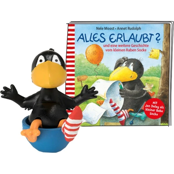 Tonies Rabe Socke - Alles Erlaubt?, Spielfigur 3 Tonies Rabe Socke - Alles Erlaubt?, Spielfigur